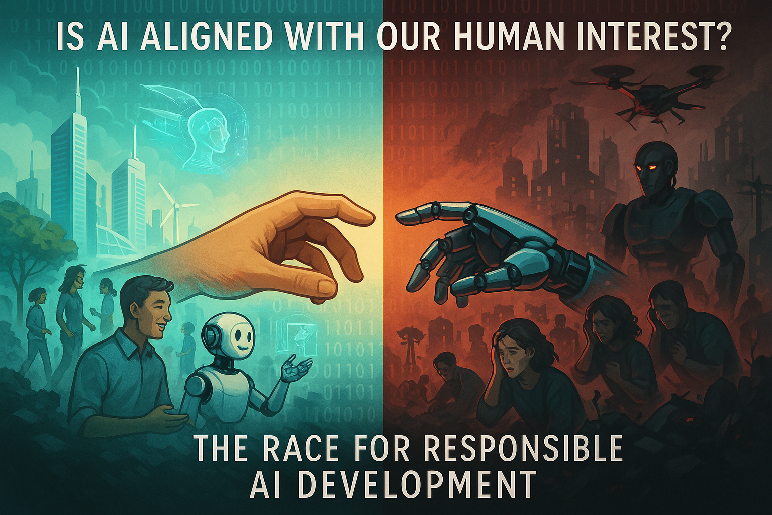 Is AI Aligned with Our Human Interests? The Race for Responsible AI Development